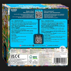 QUOKKA eco-friendly board image promotes sustainable, dust-free puzzling.