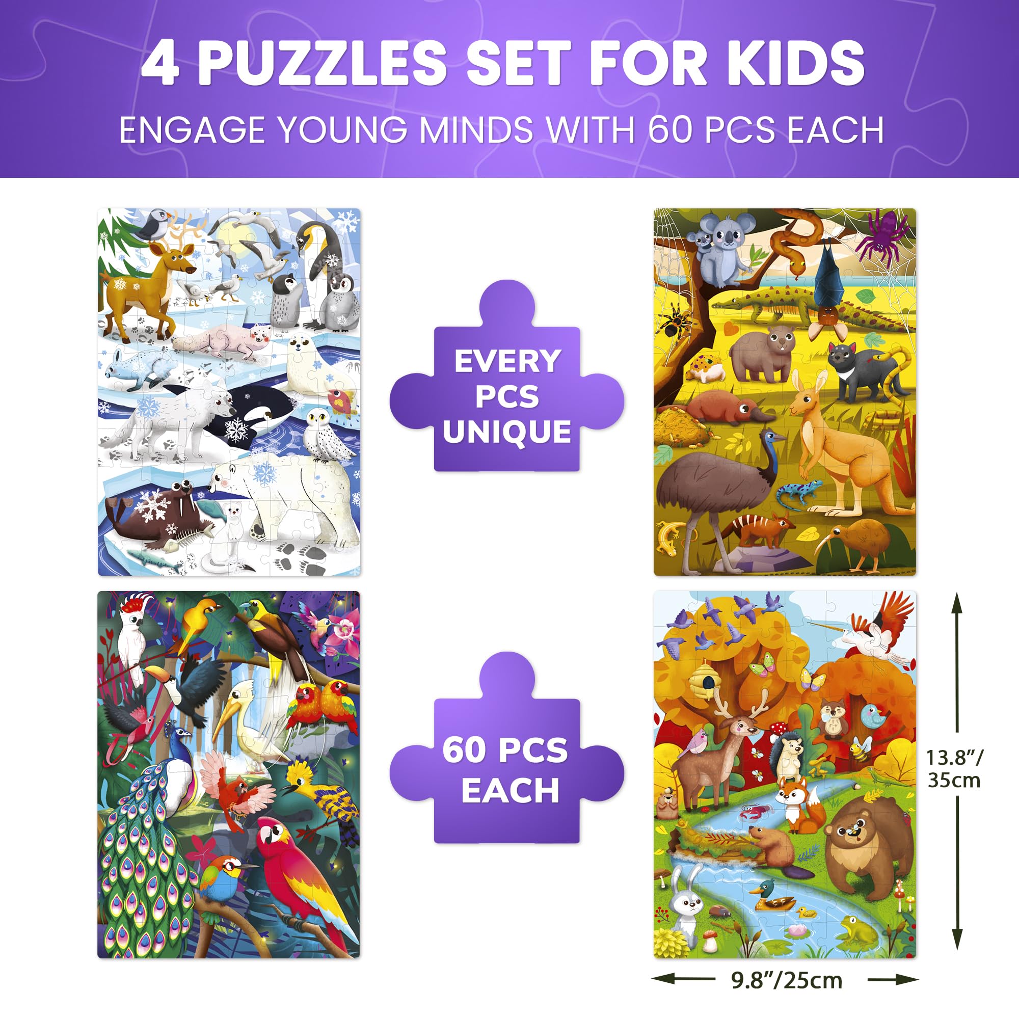 QUOKKA Australia puzzle image highlights wildlife exploration and hand-eye coordination.