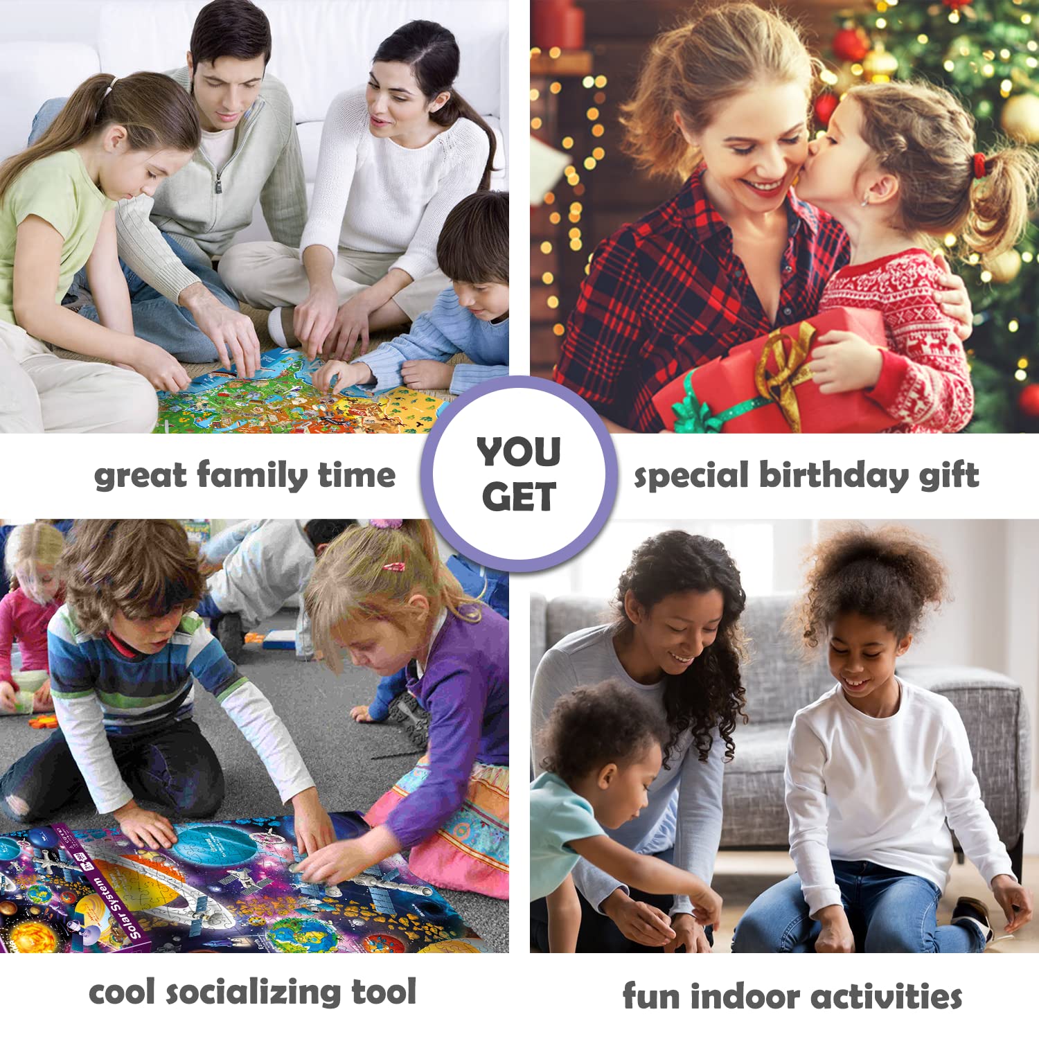 QUOKKA kids puzzles encourage family time with engaging learning activities.