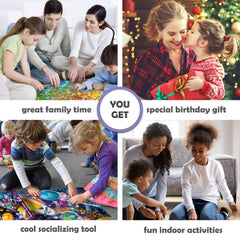 QUOKKA kids puzzles encourage family time with engaging learning activities.