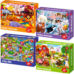 QUOKKA Puzzles farm animals—hands-on learning for kids.
