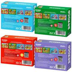QUOKKA 100-piece puzzles long play engagement – high-detail art keeps kids engaged longer.