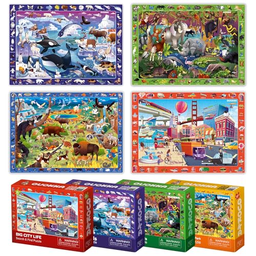 QUOKKA Puzzles storage box artwork inspires tidy after-play organization.