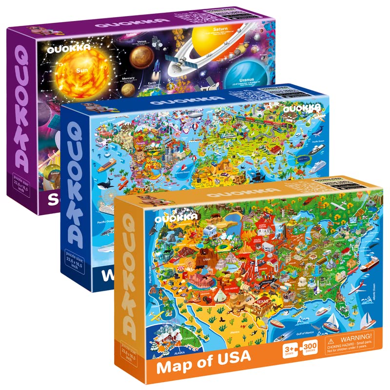 QUOKKA storage-ready display aids organization after puzzle sessions.
