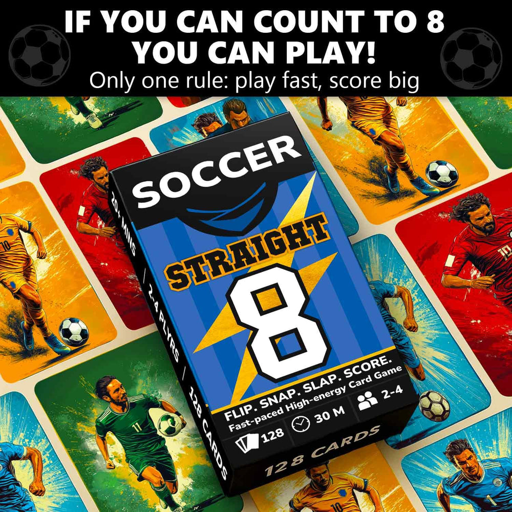 QUOKKA Soccer cards in hand ready for fast play