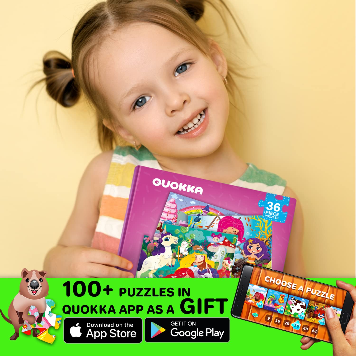 QUOKKA toddler magnetic toys for early learning and quiet travel moments
