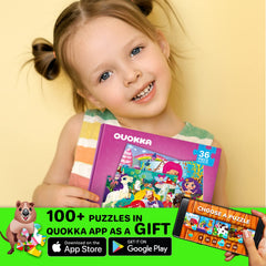 QUOKKA toddler magnetic toys for early learning and quiet travel moments
