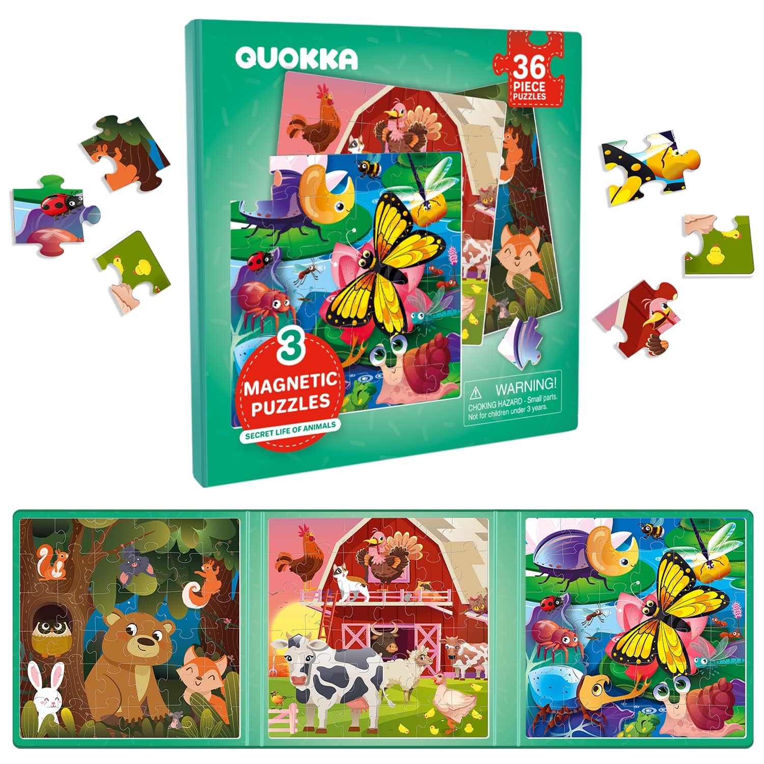 QUOKKA travel toy supports preschool readiness with hands-on play for ages 3-5.