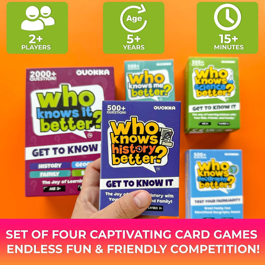 Question cards closeup highlighting 2000+ prompts for varied learning moments.