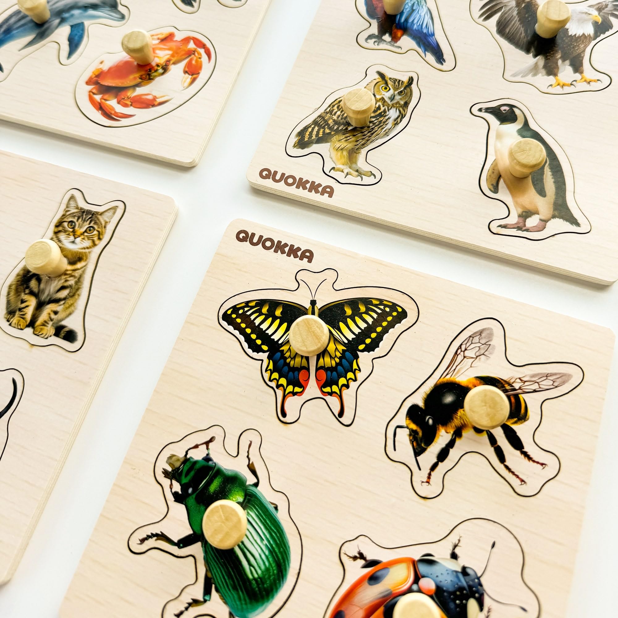 QUOKKA wooden puzzles gift-ready packaging makes a thoughtful first gift