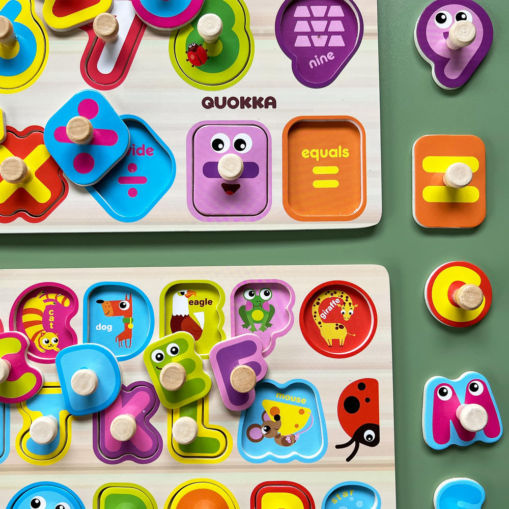 QUOKKA rack helps organize puzzles for quick setup and neat play areas