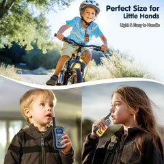 QUOLIX walkie talkie delivers crystal-clear sound for kid conversations.