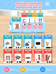 QuTZ letters and words cards help blending and decoding skills.