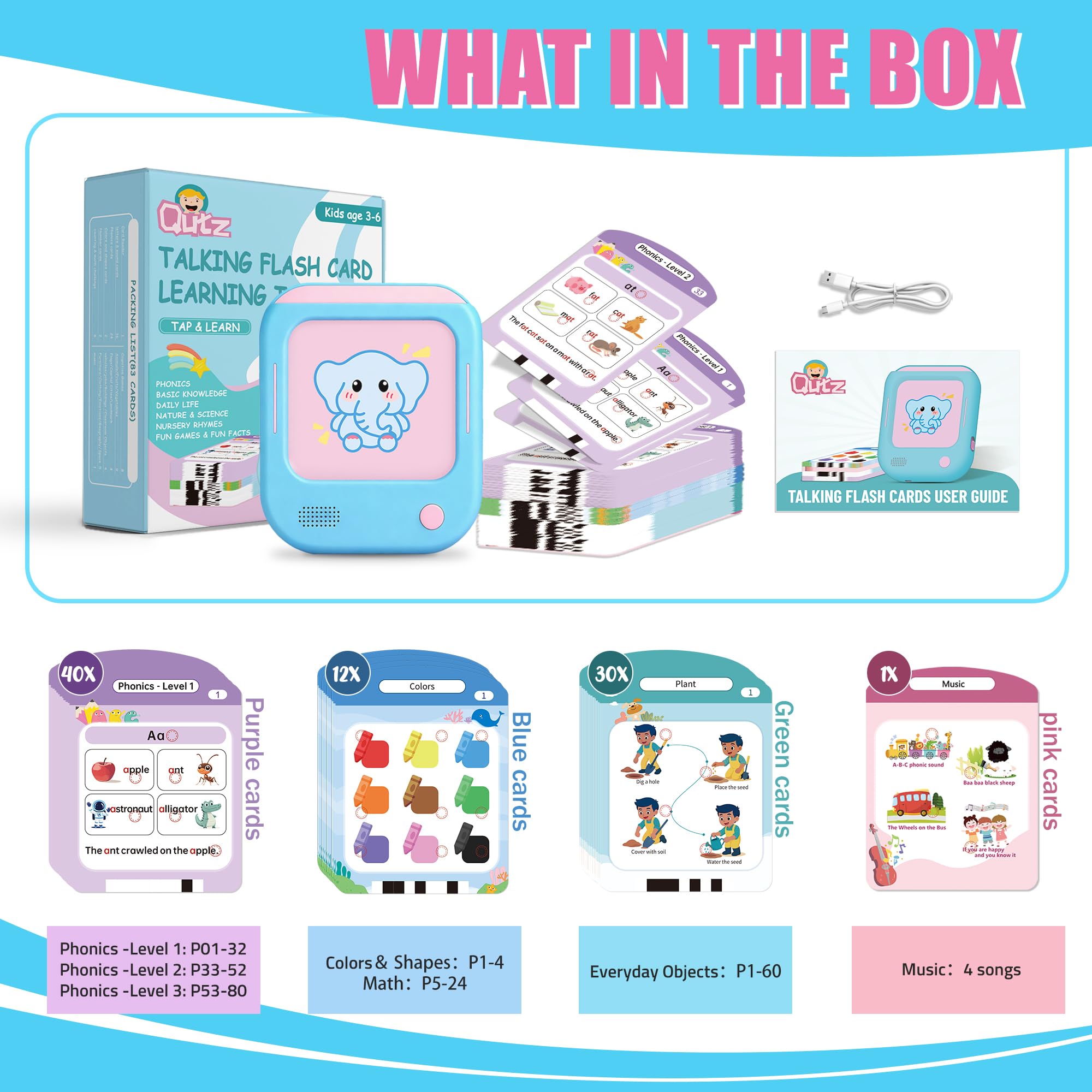 QuTZ gift-ready packaging image suggests a thoughtful learning present