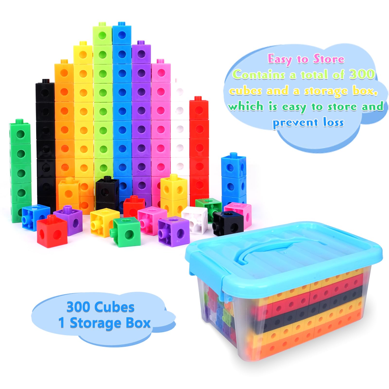 QUYSK pattern-assembly cubes help boost pattern recognition and creativity.