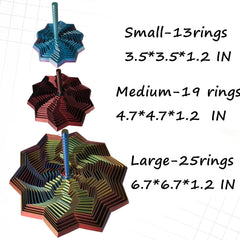 QWZFirst sensory star handle with spiral mechanism for smooth twisting