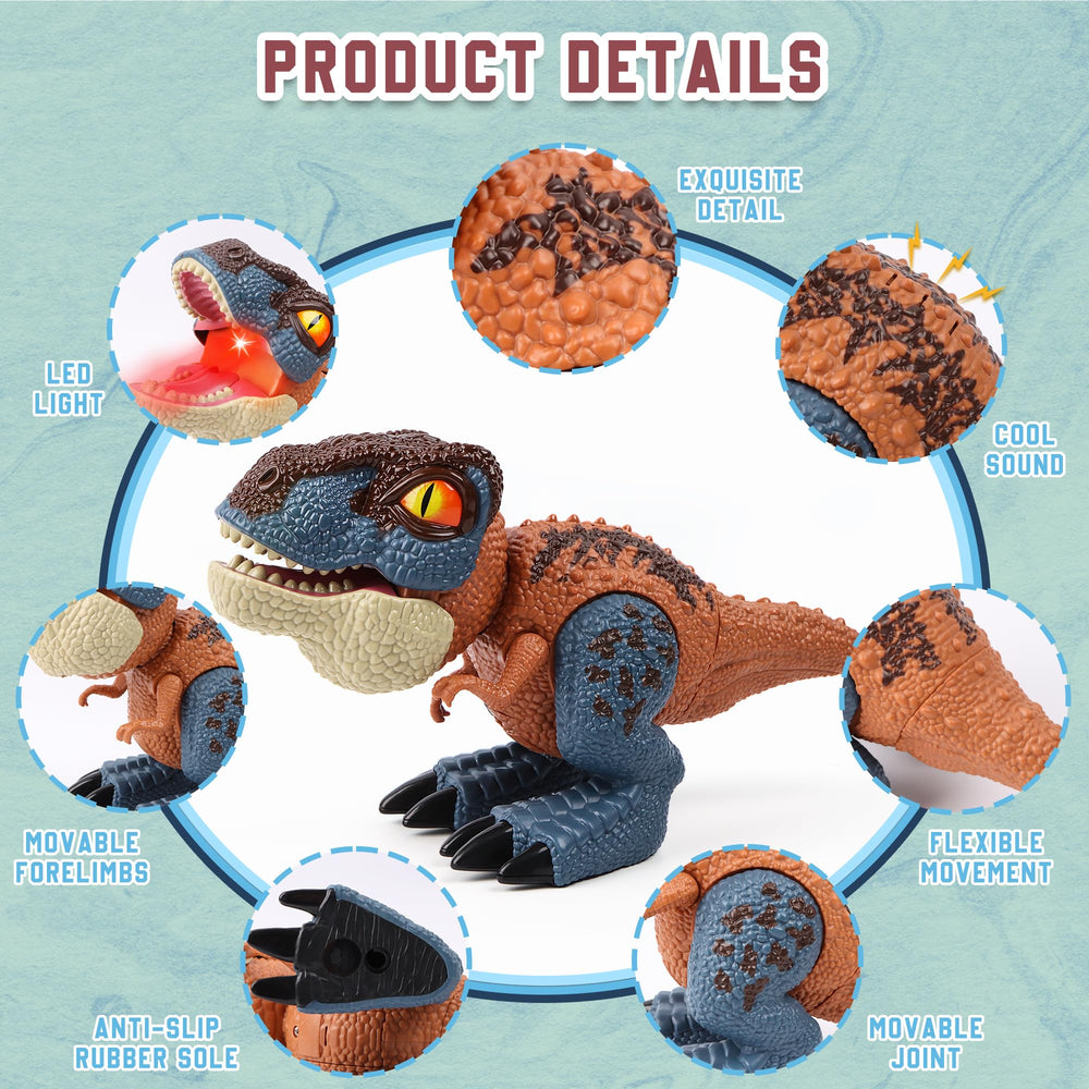 QXHOL dino gift idea for kids ages 3 to 8
