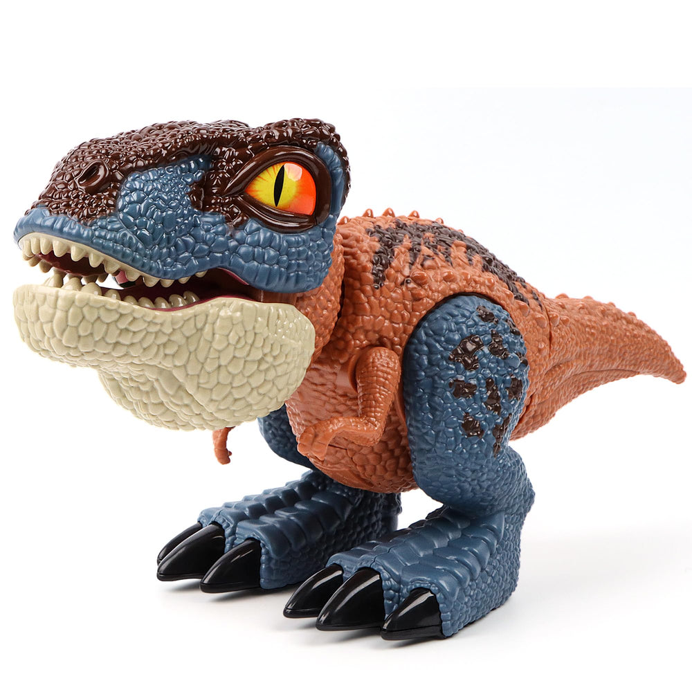 QXHOL T-Rex dinosaur toy roars with lights for engaging pretend play