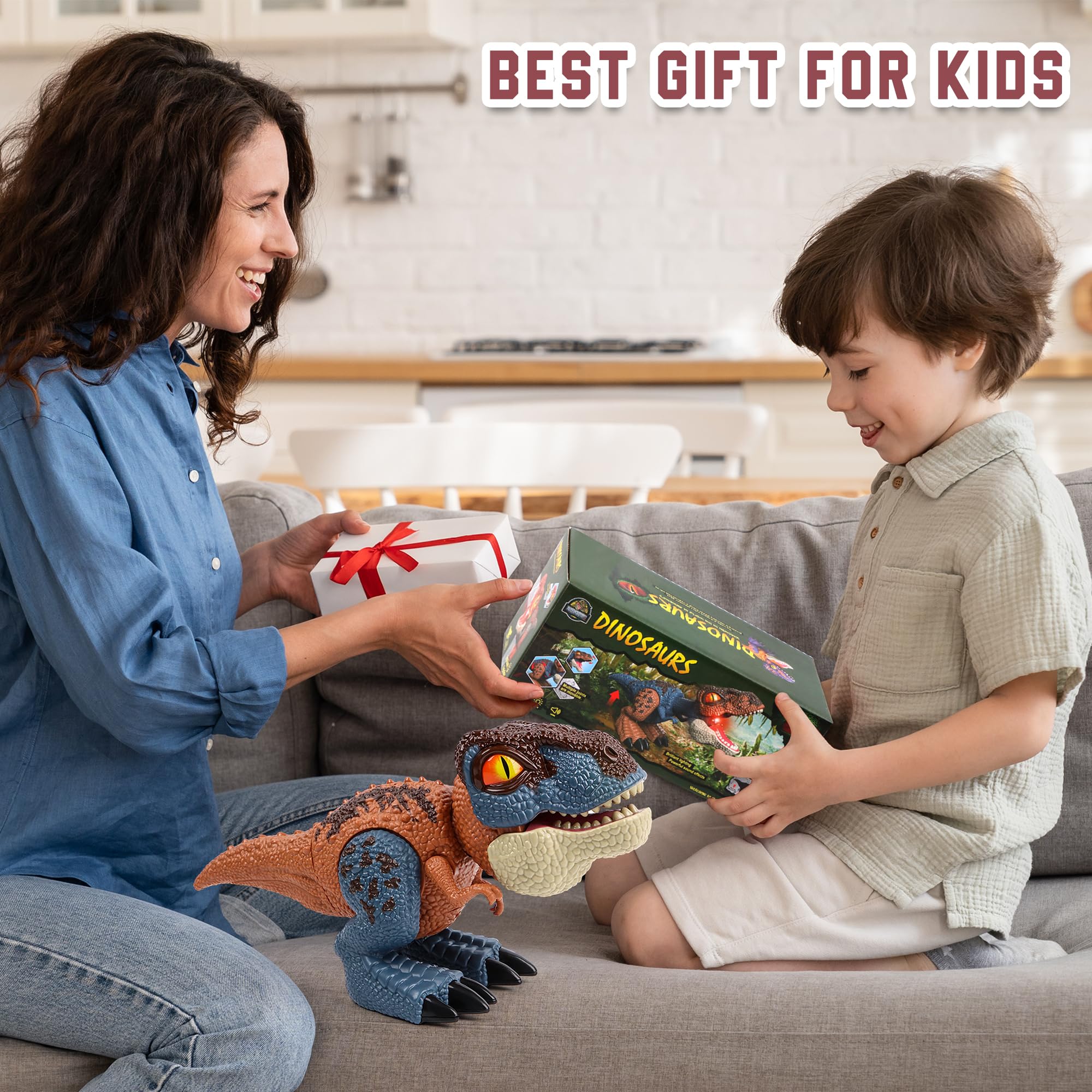 QXHOL interactive dino boosts creativity for party favors and decor