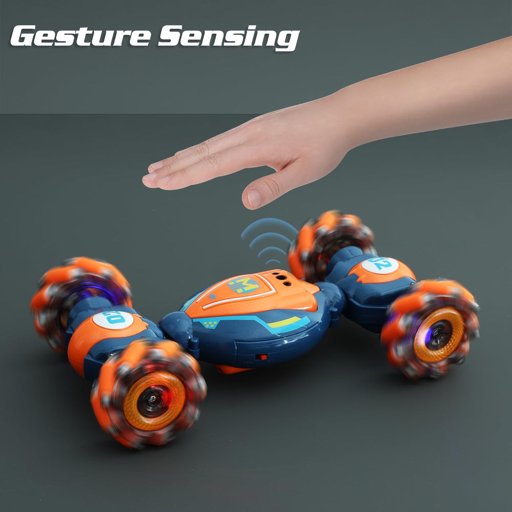 QXHOL gesture-sensing RC stunt car 4WD chassis for all-terrain thrills