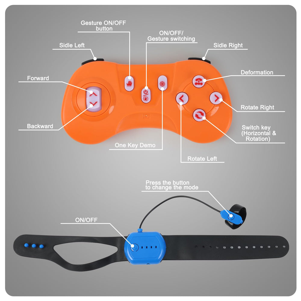 QXHOL gesture-sensing RC stunt car kid-friendly playtime