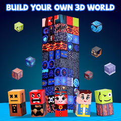 QYGYMXC Colorful patterns on blocks for engaging construction and pattern recognition