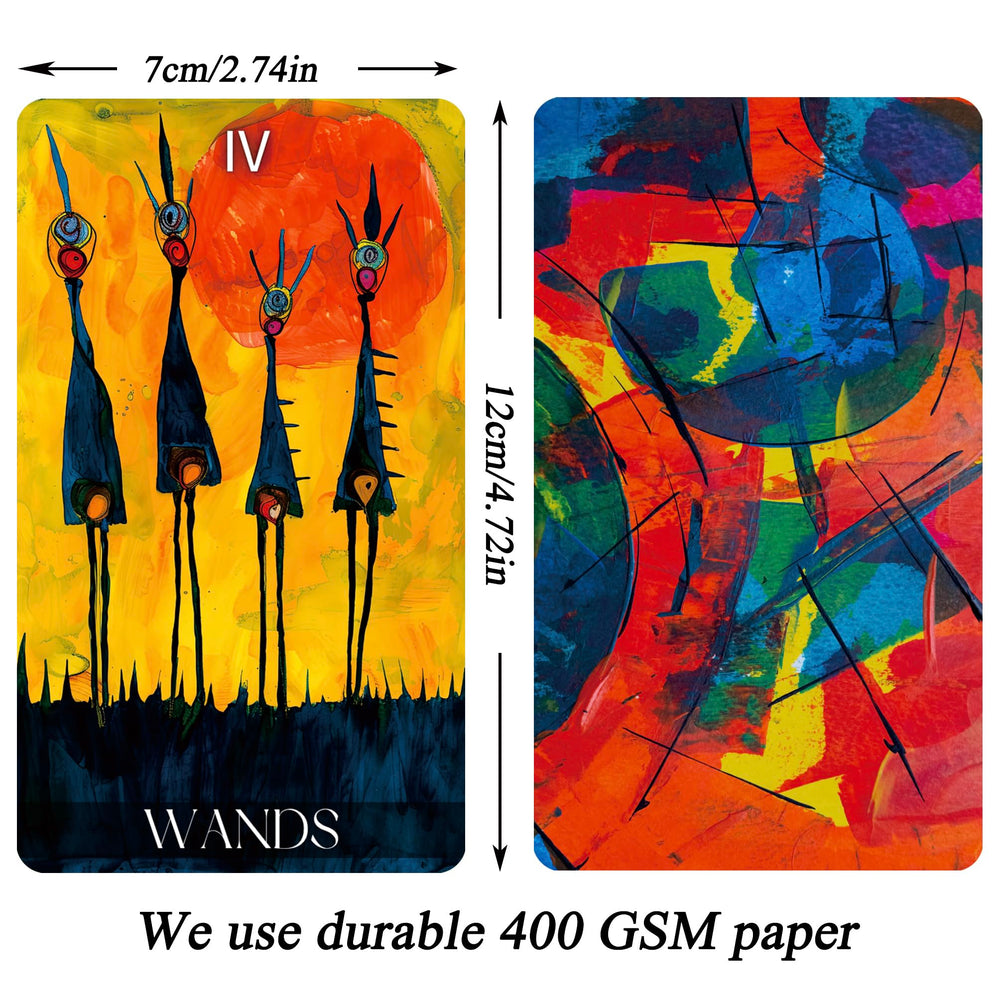 Qymagicz Graffiti Tarot Deck major arcana cards showcase bold urban imagery