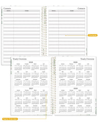 Qzyoneei five-year journal compact size supports writing during commutes and trips.