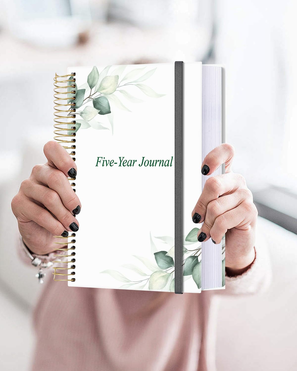 Qzyoneei five-year journal gift-ready keepsake for loved ones at any milestone.