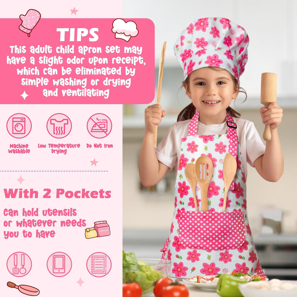 R HORSE kid apron with adjustable neck strap for ages 3 to 6