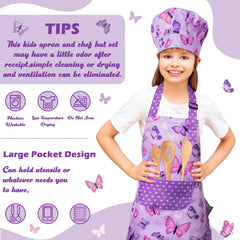 R HORSE apron lace detail adds cute charm for little bakers