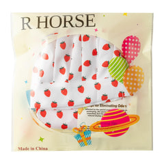 R HORSE strawberry design apparel brings colorful creativity to kid sized cooking