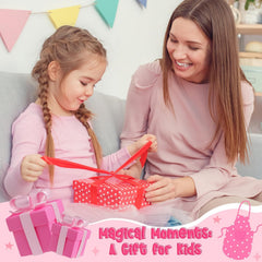 R HORSE gift-ready pink cooking set for birthdays and holidays