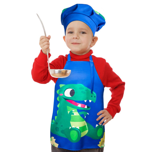 R HORSE adjustable chef hat designed for growing kids
