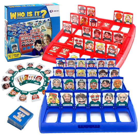 R REVA Who Is It game cover, inviting family fun.