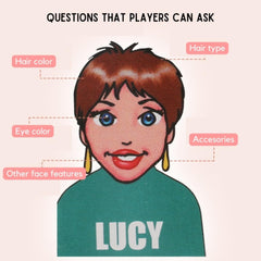 R REVA Who Is It players ask strategic questions to narrow options.