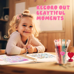 Frame stickers to create borders and scenes