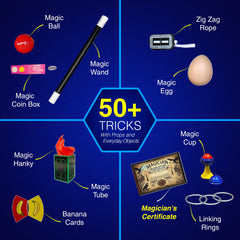 RA MAGIC SHOP card-trick demo with kid-friendly props to boost confidence