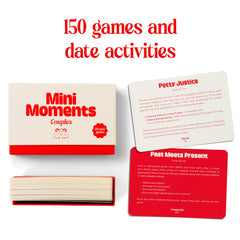 Rabble Mini Moments two-player games, perfect for playful bonding in under 15 minutes