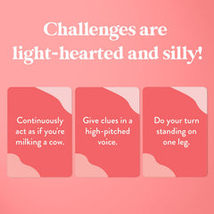 Rabble silly-challenges in action introduce fun tasks that slow opponents.