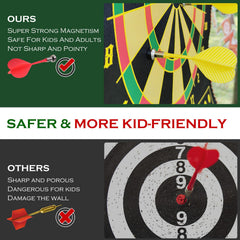 RaboSky magnetic darts are child-safe for energetic play.
