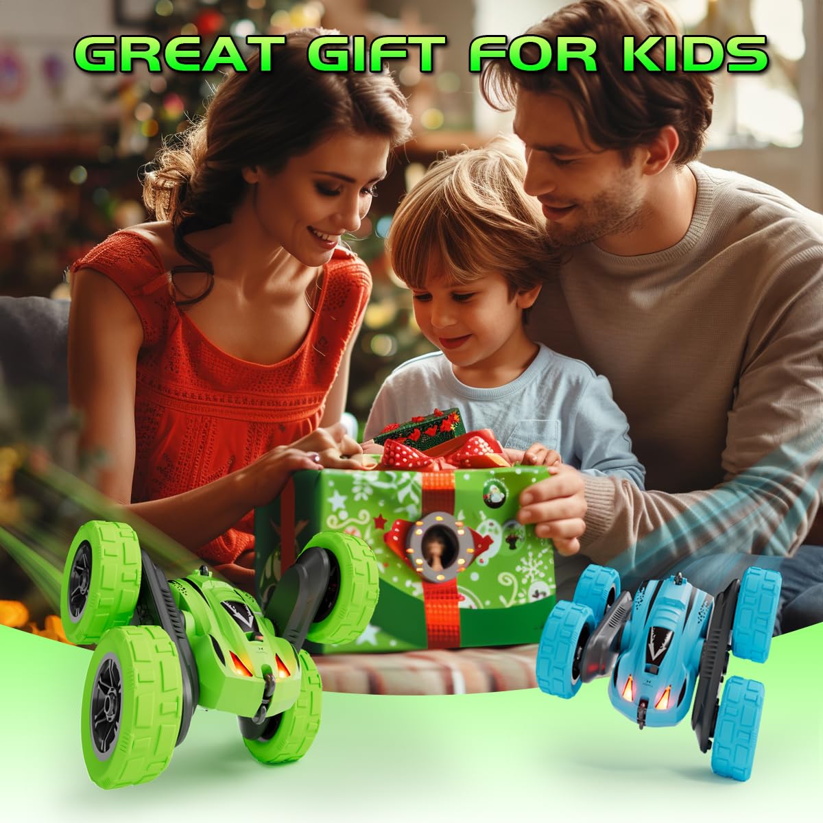 RacingFun durable ABS PVC chassis designed for long-lasting play sessions