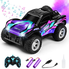 RacingFun RC car 1:16 purple bodylight for nighttime fun