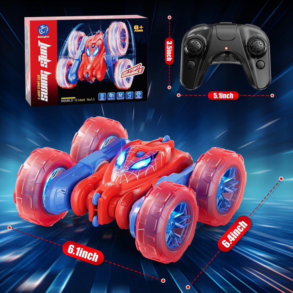 RacingFun Spider RC Car gift-ready packaging for easy gifting