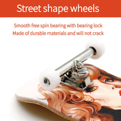 RACOFSB complete fingerboard set with deck, trucks, wheels and hardware