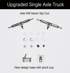 RACOFSB Pro fingerboard accessories dragon kit anti-loosening hardware and soft bushings