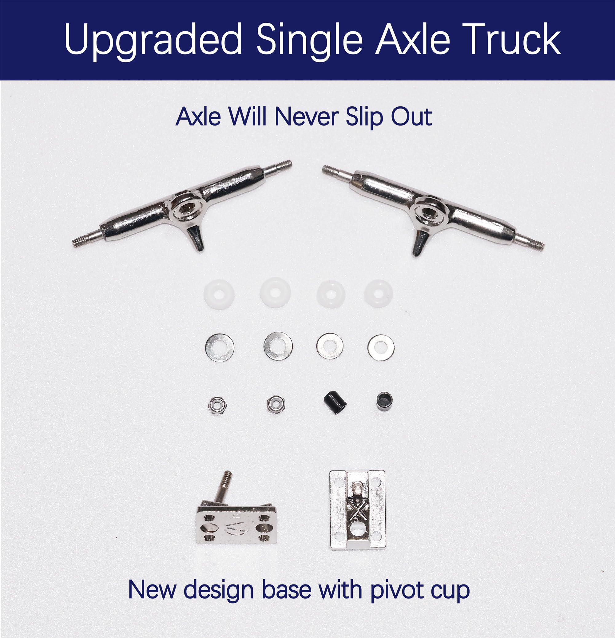 RACOFSB Pro locknuts with nylon ring resist loosening for reliable setup.