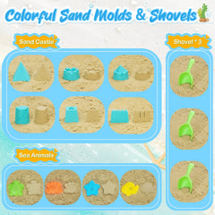 RACPNEL sand castle molds set inspires creative shore builds