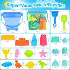 RACPNEL sand shovel and rake for easy digging and shaping