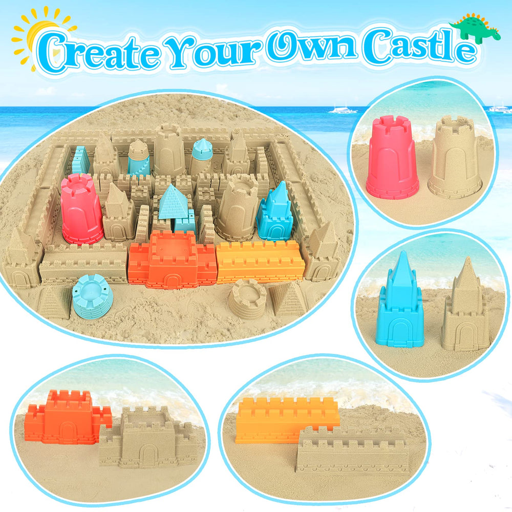 RACPNEL small sand castle mold set sparks tiny builders' creativity